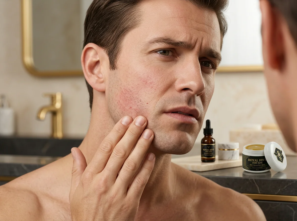 Post-shave irritation